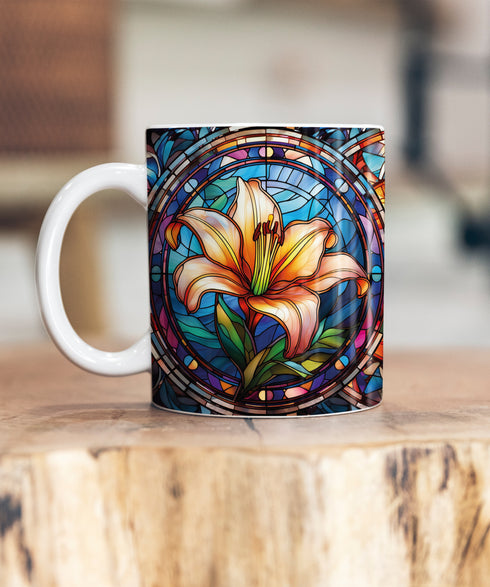Lily Suncatcher Artwork Ceramic Mug